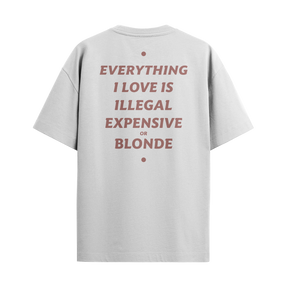 Camiseta "Everything I Love - Blonde"