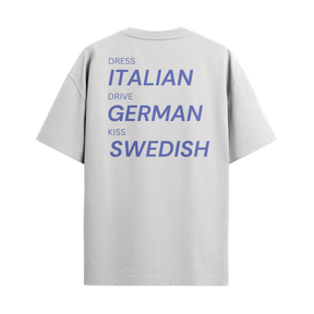 Camiseta "Dress, Drive, Kiss"