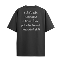 Camiseta Constructive Criticism