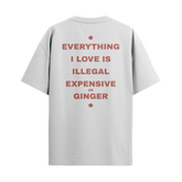 Camiseta Everything I Love... - Ginger