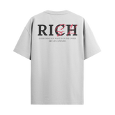 Camiseta "Rich = Risk"